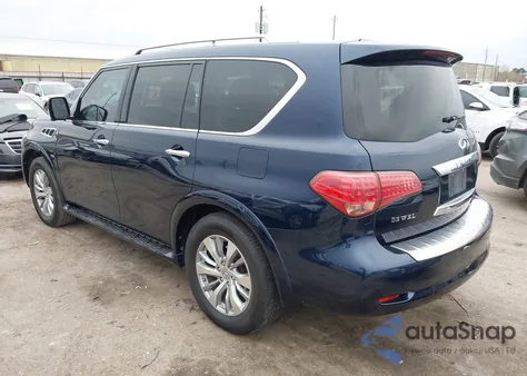 2017 Infiniti Qx80 from USA, damaged, VIN JN8AZ2NF4H9643854